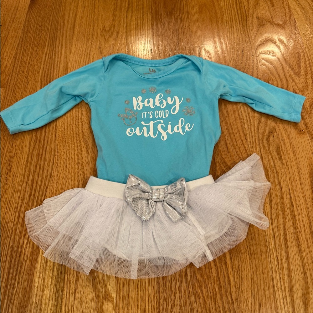 Baby it’s cold outside outfit for 12 month old